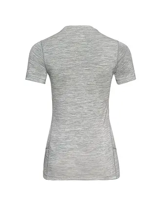 ODLO | T-shirt Femme Merino 200 | grau